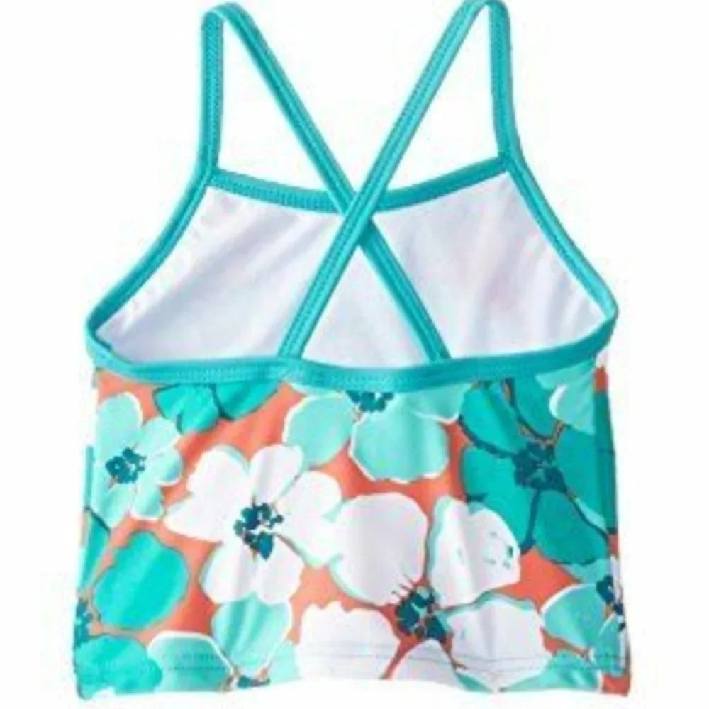 Kanu Surf Floral 2 Piece Swimsuit Girls 24 Mo‎ NWT